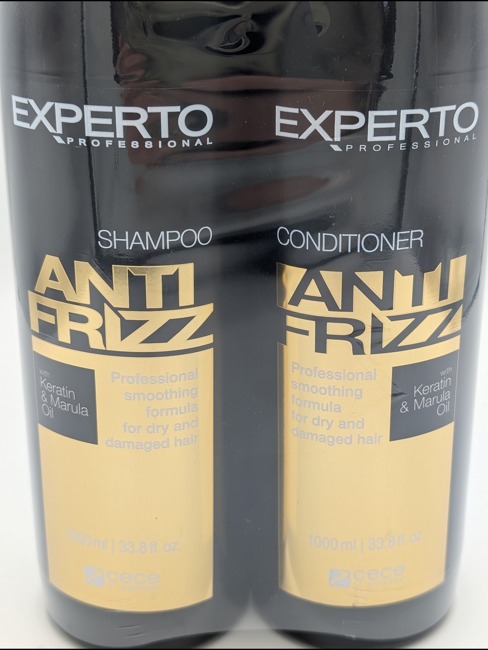 Experto Anti Frizz Shampoo & Conditioner Duo Keratin And Marula Oil - Picture 4 of 6